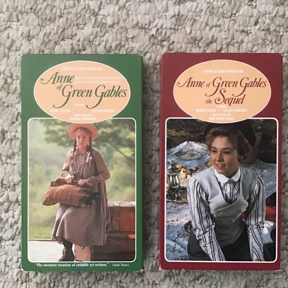 Anne of Green Gables VHS Set